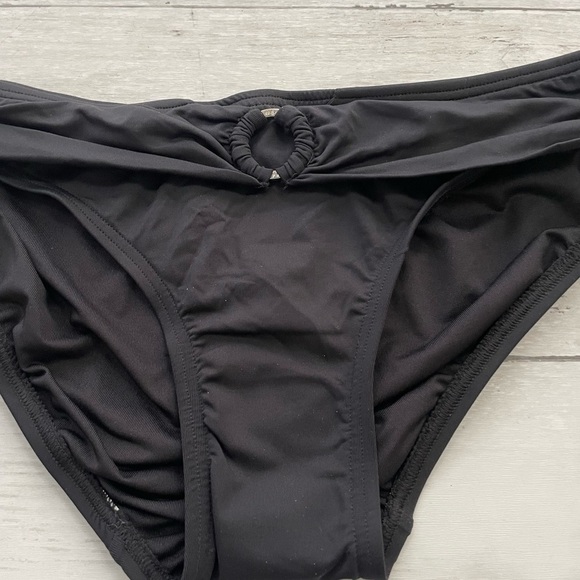 MICHAEL KORS Women's Stretch Logo-Ring Full Coverage Bikini Swimsuit Bottom slim - Picture 6 of 7